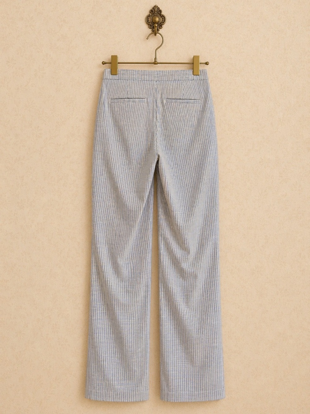 Crosby black tan stretch tailored elastic waist pants M NWOT - Picture 2 of 6